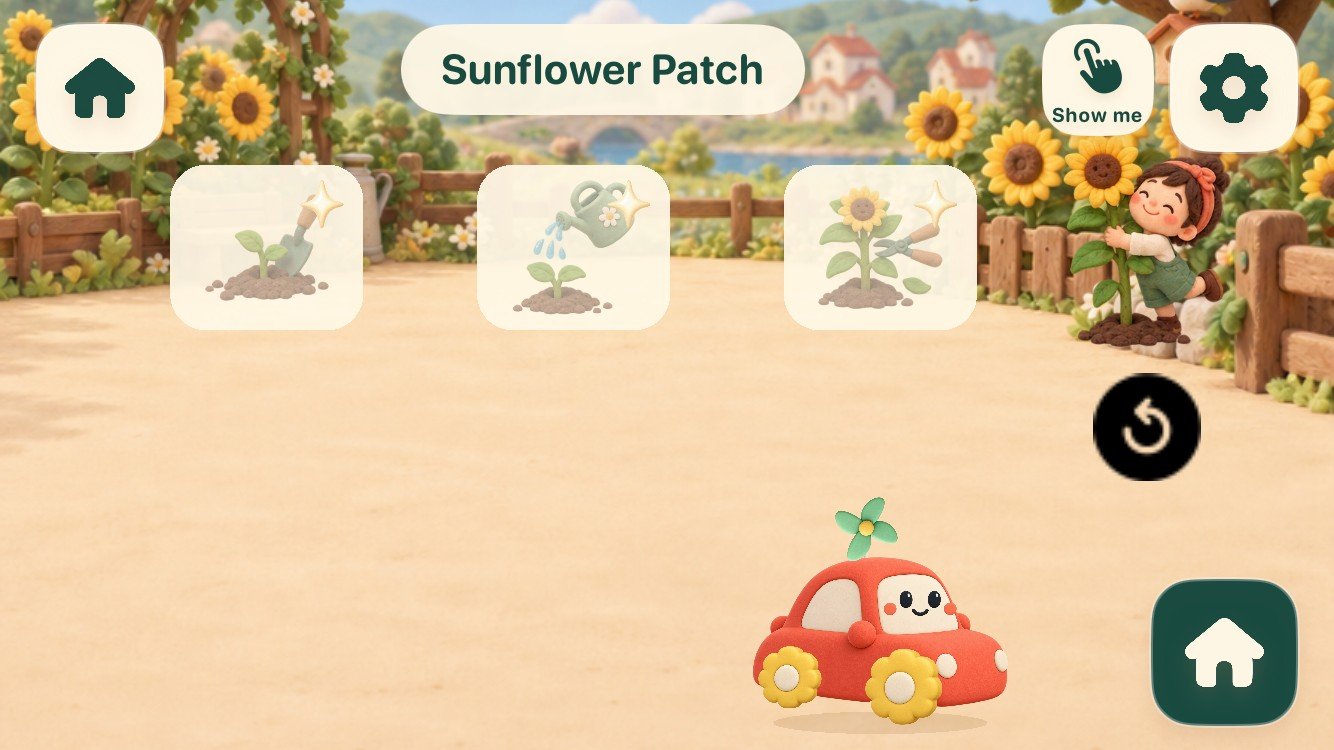 Actual Sunflower Patch activity from Nori Full